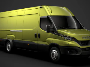 iveco g&uuml;nl&uuml;k van l5h2 2020 3D Model