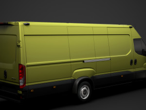 iveco daily van l5h2 2020 Modelo 3D