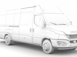 iveco daily van l5h2 2020 Modelo 3D