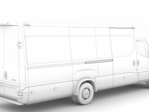 iveco daily van l5h2 2020 Modelo 3D