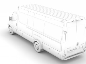 iveco daily van l5h2 2020 Modelo 3D