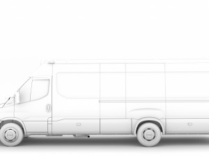 iveco daily van l5h2 2020 Modelo 3D