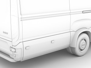 iveco daily van l5h2 2020 Modelo 3D