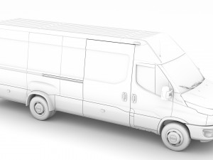 iveco daily van l5h2 2020 Modelo 3D