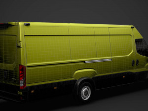iveco daily van l5h2 2020 Modelo 3D