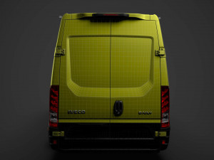 iveco daily van l5h2 2020 Modelo 3D