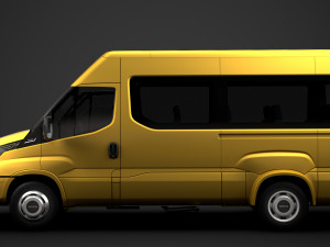 iveco daily minibus l2h2 2020 Model 3D