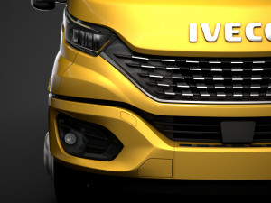 iveco daily minibus l2h2 2020 Model 3D