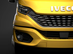 iveco minibus giornaliero l2h2 2020 Modello 3D