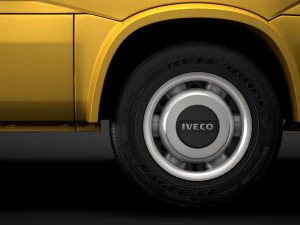 iveco minibus giornaliero l2h2 2020 Modello 3D