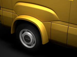 iveco minibus giornaliero l2h2 2020 Modello 3D