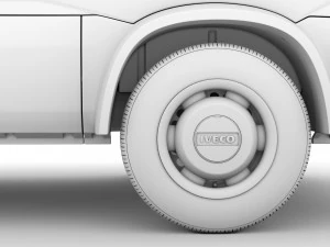 iveco minibus giornaliero l2h2 2020 Modello 3D