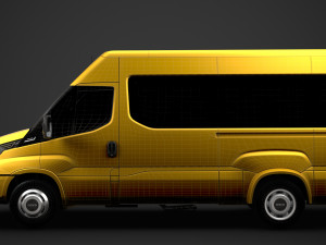 iveco daily minibus l2h2 2020 Model 3D