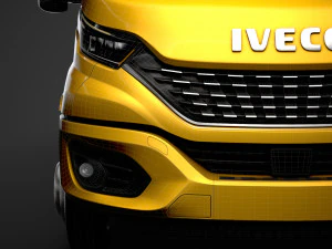 iveco minibus giornaliero l2h2 2020 Modello 3D