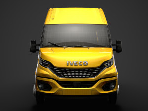 iveco daily minibus l2h2 2020 Model 3D