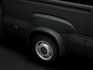 iveco daily minibus l3h2 2020 Model 3D