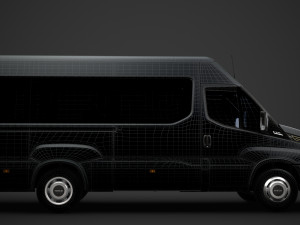 iveco daily minibus l3h2 2020 Model 3D