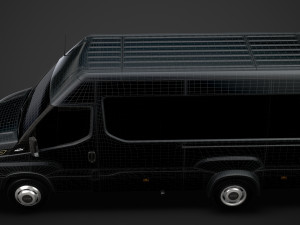 iveco daily minibus l3h2 2020 Model 3D