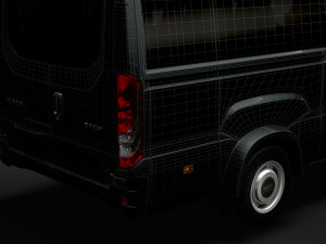 iveco daily minibus l3h2 2020 Model 3D