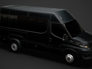 iveco daily minibus l3h2 2020 Model 3D