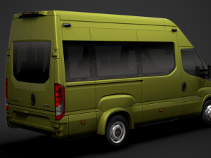 iveco daily minibus l3h3 2020 3D 모델