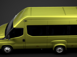 iveco daily minibus l3h3 2020 3D 모델