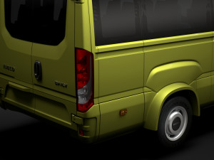 iveco daily minibus l3h3 2020 3D 모델