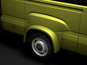 iveco daily minibus l3h3 2020 3D 모델