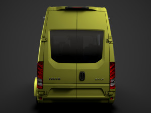 iveco daily minibus l3h3 2020 3D 모델