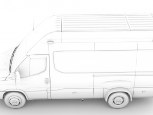 iveco daily minibus l3h3 2020 3D 모델