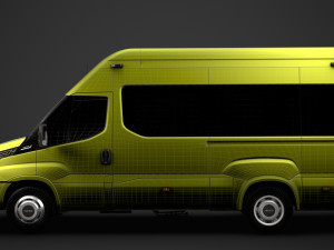 iveco daily minibus l3h3 2020 3D 모델