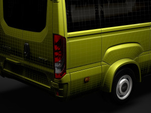 iveco daily minibus l3h3 2020 3D 모델