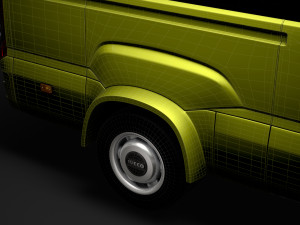 iveco daily minibus l3h3 2020 3D 모델