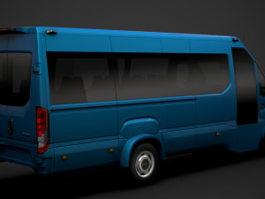 iveco daily tourus l4h2 2020 Model 3D