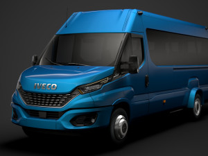 iveco daily tourus l4h2 2020 Model 3D