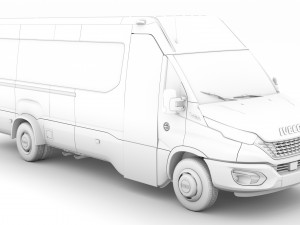 iveco daily tourus l4h2 2020 Model 3D