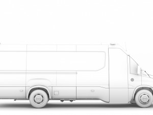 iveco daily tourus l4h2 2020 Model 3D