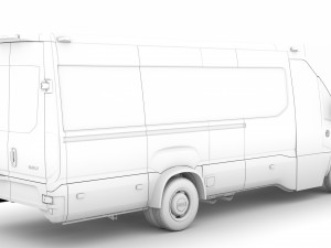 iveco daily tourus l4h2 2020 Model 3D