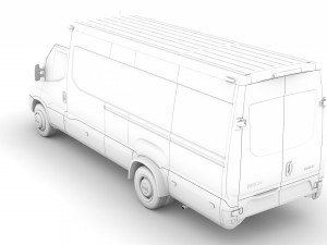 iveco daily tourus l4h2 2020 Model 3D