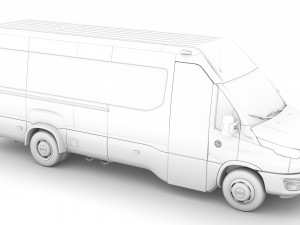 iveco daily tourus l4h2 2020 Model 3D