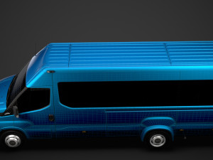 iveco daily tourus l4h2 2020 Model 3D