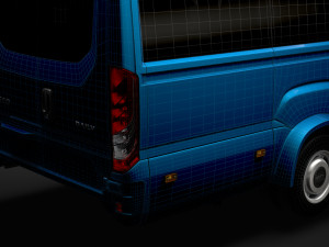 iveco daily tourus l4h2 2020 Model 3D