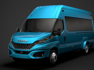 iveco daily tourus l4h3 2020 3D Model