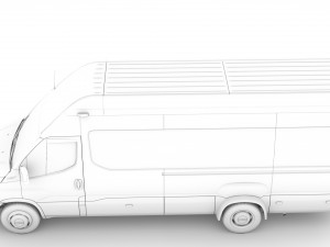 iveco daily tourus l4h3 2020 3D Model