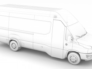 iveco daily tourus l4h3 2020 3D Model