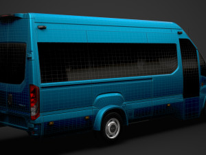iveco daily tourus l4h3 2020 3D Model