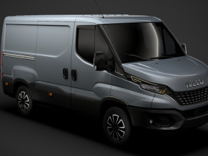 iveco daily van l1h1 2020 3Dモデル