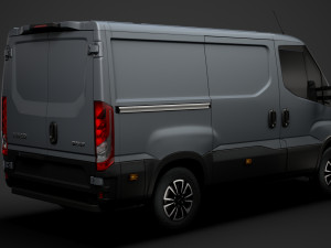 iveco daily van l1h1 2020 3D Model