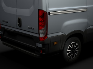 iveco daily van l1h1 2020 3D Model