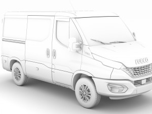 iveco daily van l1h1 2020 3D Model